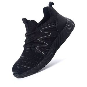 Flying Woven Wear-Resistant Steel Toe Safety Shoes